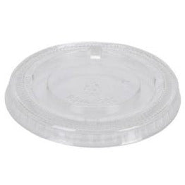 4oz PET Flat Lid/No Hole 1000pc/ctn