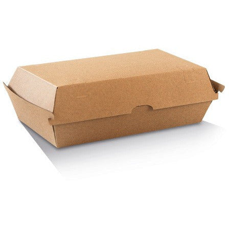 High Snack Box-Large/Brown Corrugated Brown/Plain 150/ CTN